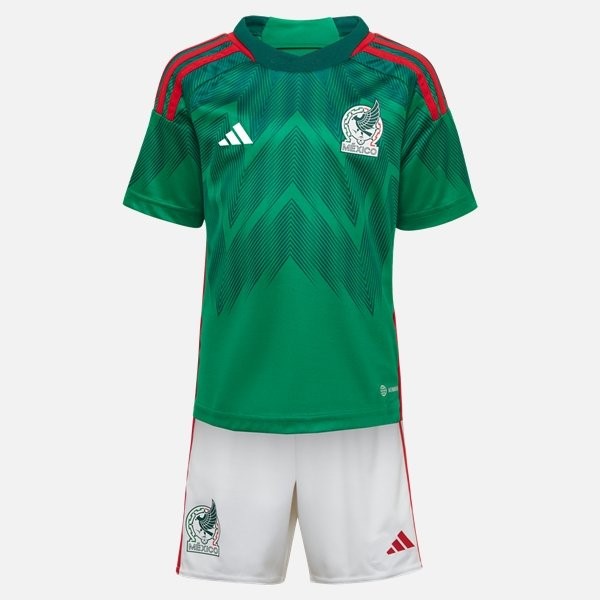 Camiseta México 1st Niño 2022-2023 Azul